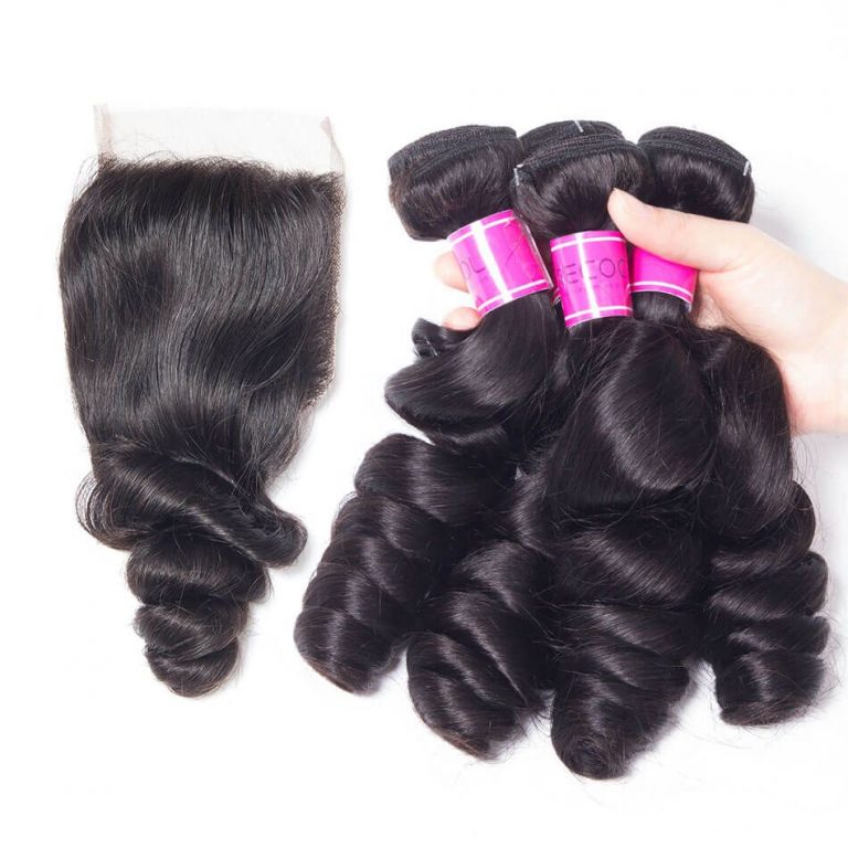 Brazilian Bundles Body Wave Blonde Human Hair Weaves With Lace