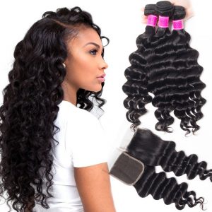 Cheap Malaysian Loose Deep Bundles With Closure