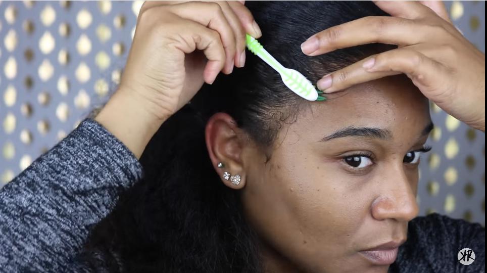 How to make baby hair with your own hair 1