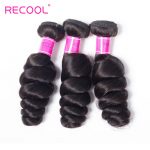 Malaysian Virgin Hair Loose Wave 4 Bundles Recool Hair Soft Human Hair Weave Bundles 8A Best Quality