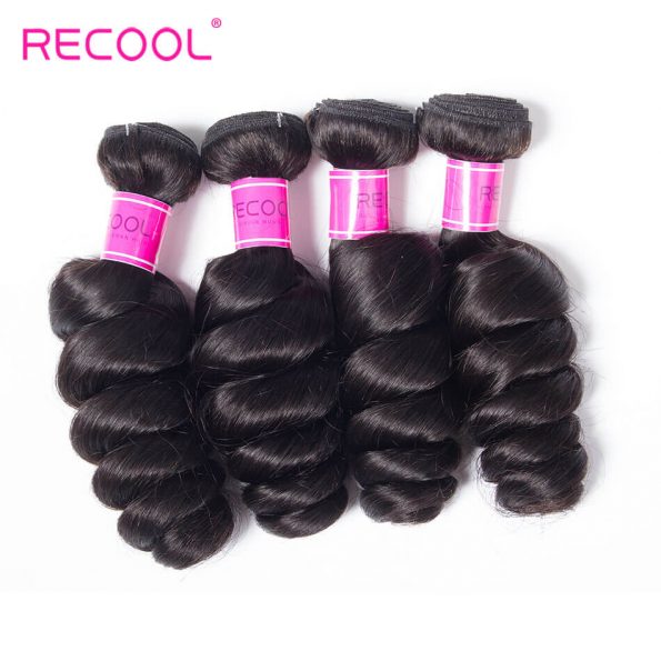 recool hair loose wave bundles 4