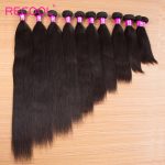 Peruvian Straight Hair Weave 4 Bundles High Quality