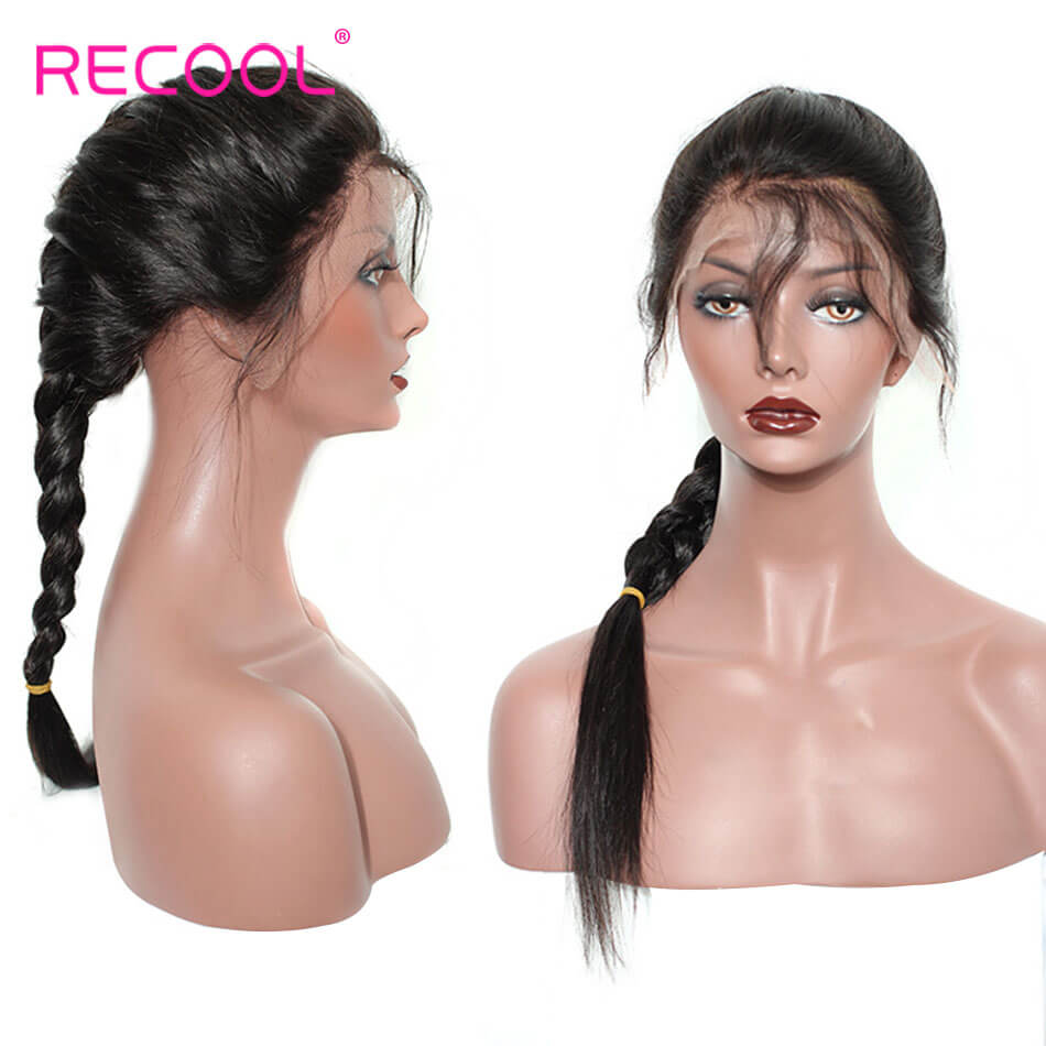 100% Human Hair Cheap Lace Front Wigs Straight Lace Front Wigs 180% Dentisy 8A Lace Human Hair With Baby Hair For Black Women Straight