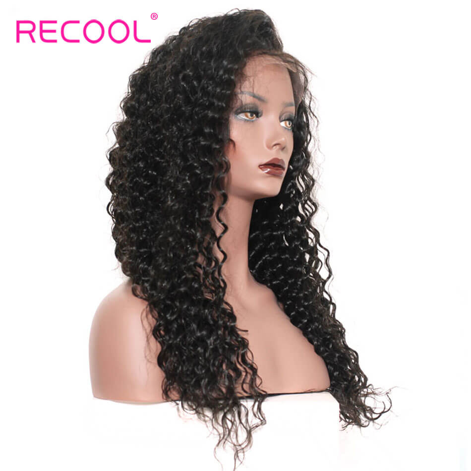 Lace Front Human Hair Wigs Deep Wave Human Hair Wigs For Black Women 8A Pre Plucked 180% Lace Front Wigs