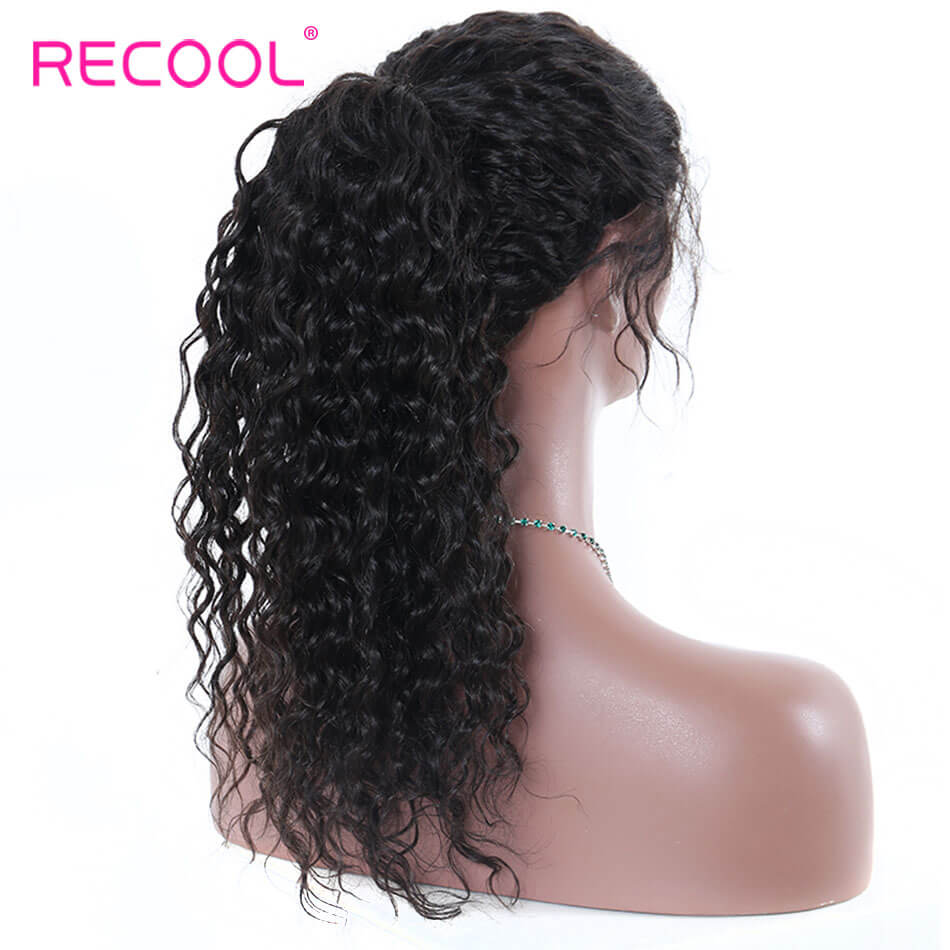 Lace Front Human Hair Wigs Deep Wave Human Hair Wigs For Black Women 8A Pre Plucked 180% Lace Front Wigs