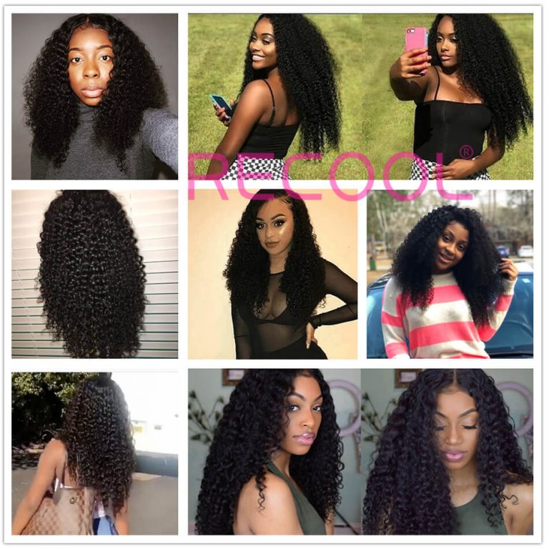 Curly Wave Hair 3 Bundles Hair Human Hair | Recool Hair