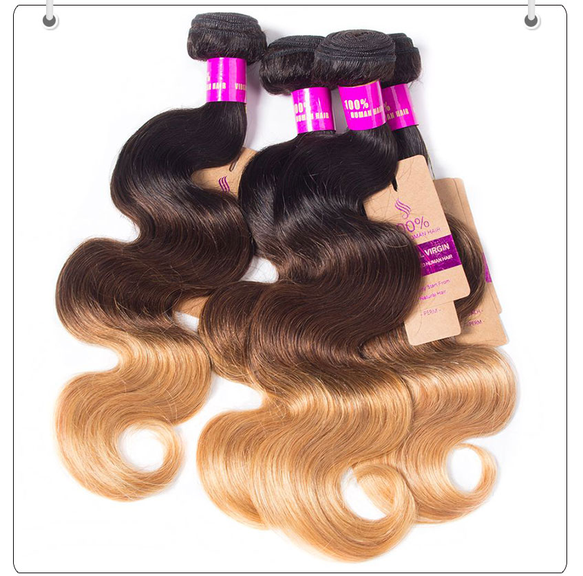 affordable virgin hair Brazilian Ombre body wave bundle deals,virgin hair websites,cheap human hair weave for sale,buy best Brazilian Ombre body wave Bundles virgin human hair extensions body wave Bundles Virgin Human Hair