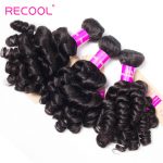 Brazilian Hair Weave Bundles Bouncy Curly 3 Bundles