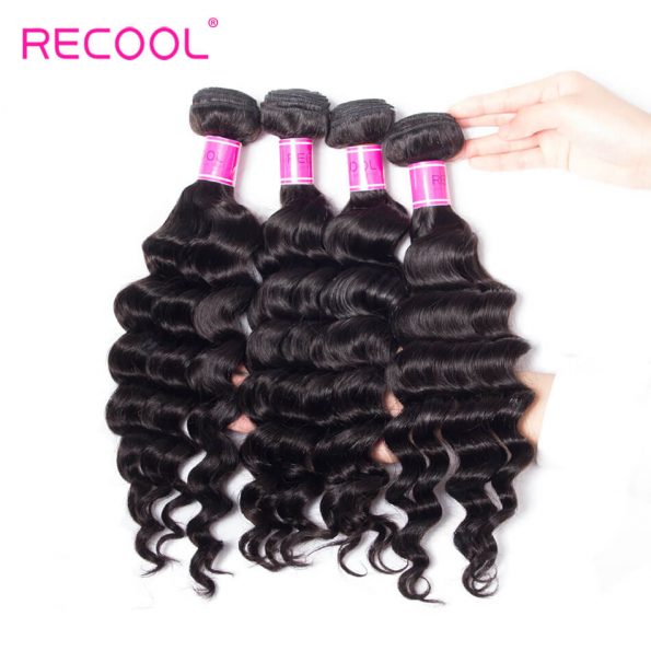 recool hair loose deep bundles