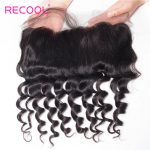 Brazilian Loose Deep 4 Bundles With Lace Frontal Closure