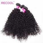 Indian Curly 3 bundles with closure