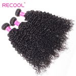 Indian Curly Wave Human Hair Extensions 4 Bundles