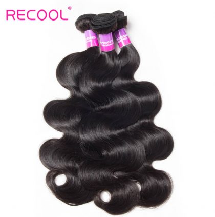 Brazilian Body Wave Virgin Hair 4 Bundles High | Recool Hair