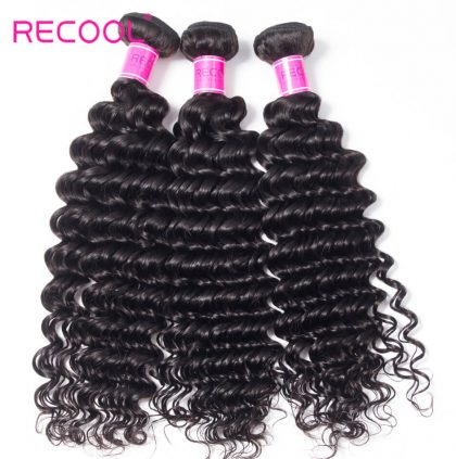 Brazilian Deep Wave Hair Human Hair Bundles | Recool Hair