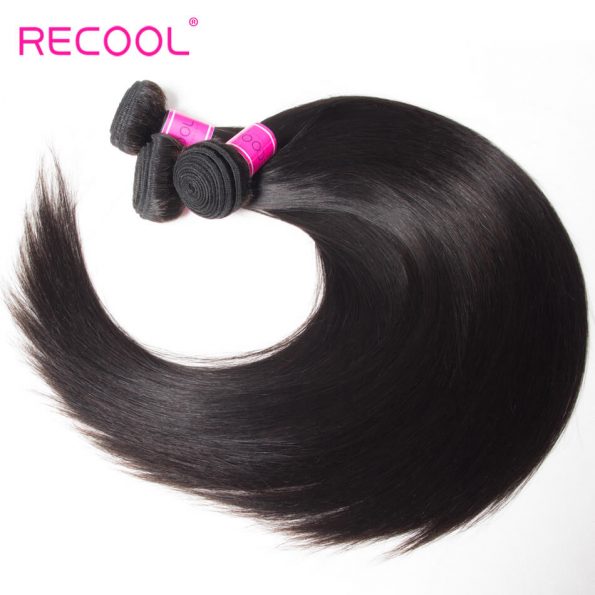 recool hair straight human hair