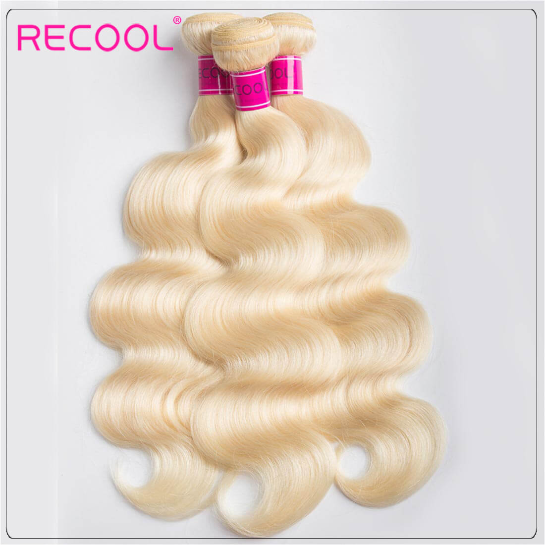 Blonde Hair Bundles 613 Virgin Hair Body Wave, 100% Virgin Blonde Human Hair Weave Body Wave Bundles