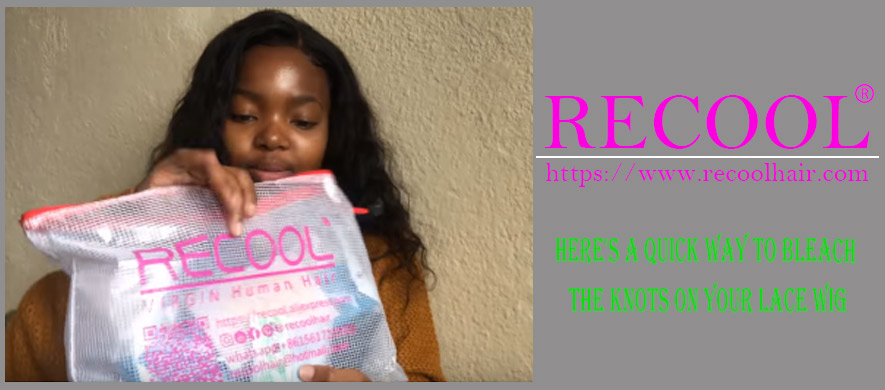 Here's A Quick Way To Bleach The Knots On Your Lace Wig