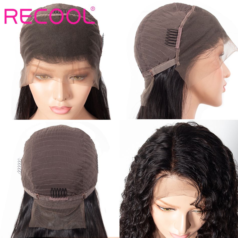 deep wave lace front wig