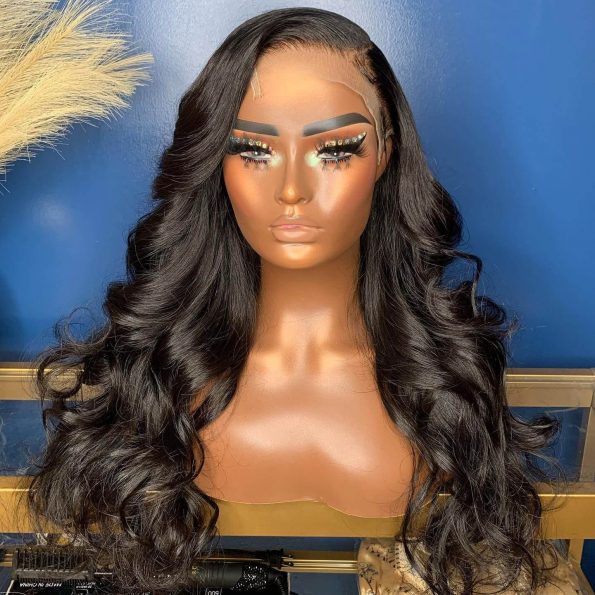 Body wave 5×5 closure wig