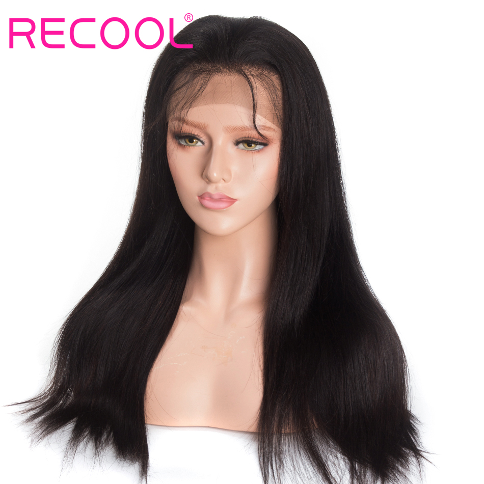 Recool straight 13x4 lace closure wig 1