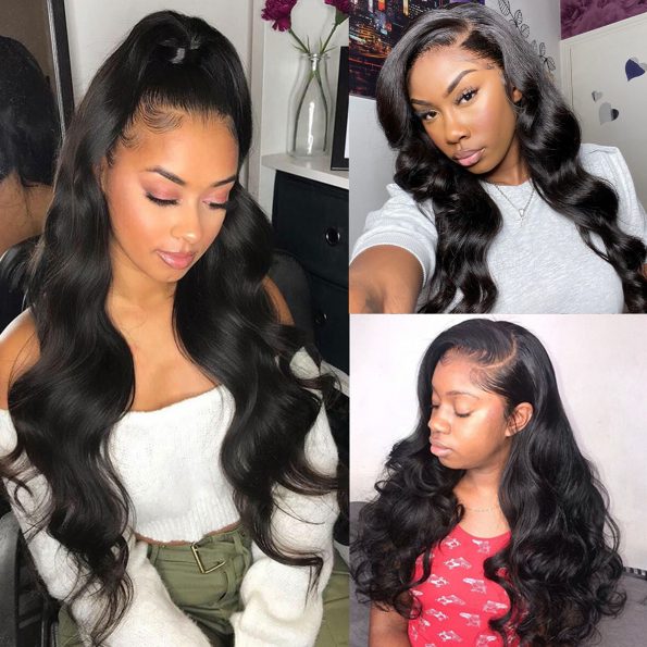 body wave 13×4 lace front wig