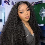 curly human hair wig (2)