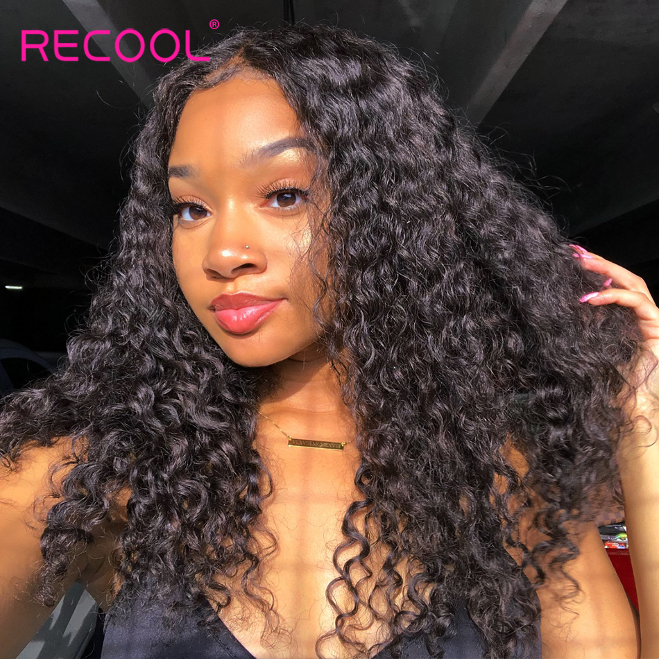 deep wave lace front wigs