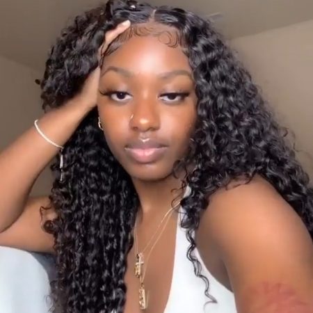 Bouncy Water Curly 5x5 13x4 HD Lace Wig | Recool Hair