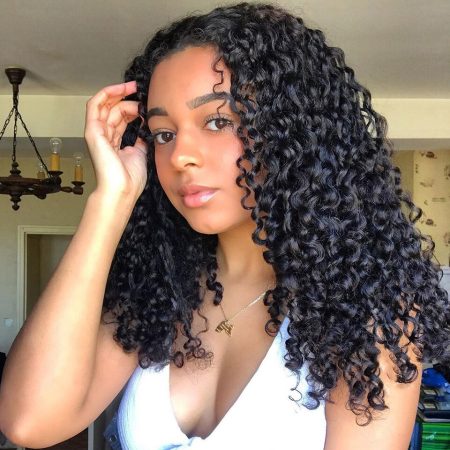 Bouncy Water Curly 5x5 13x4 HD Lace Wig | Recool Hair