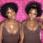 pixie curly short wig