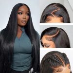 straight hair human hair wig (1)