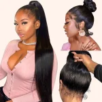 360 straight lace frontal wig