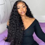 water wave 13×4 lace front wig