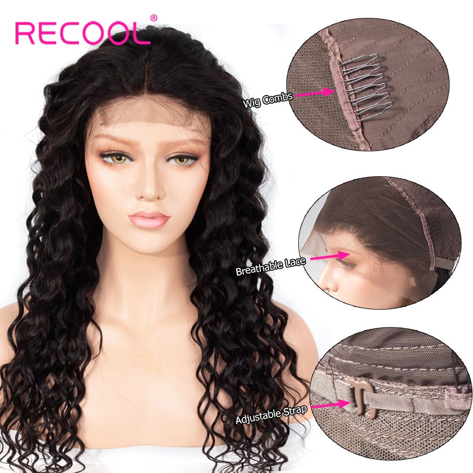 water wave lace front wig 1