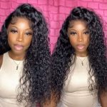 water wave lace wig