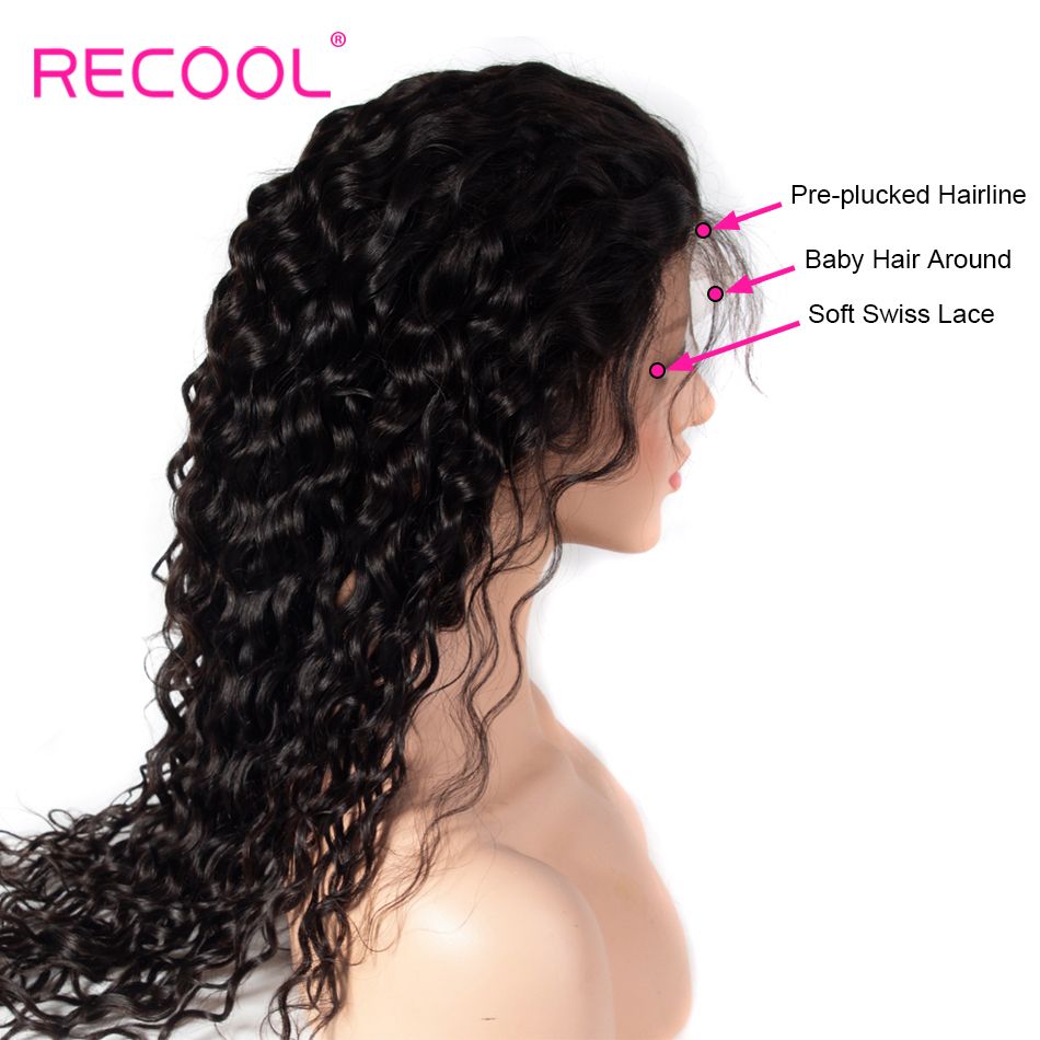 water wave lace front wig