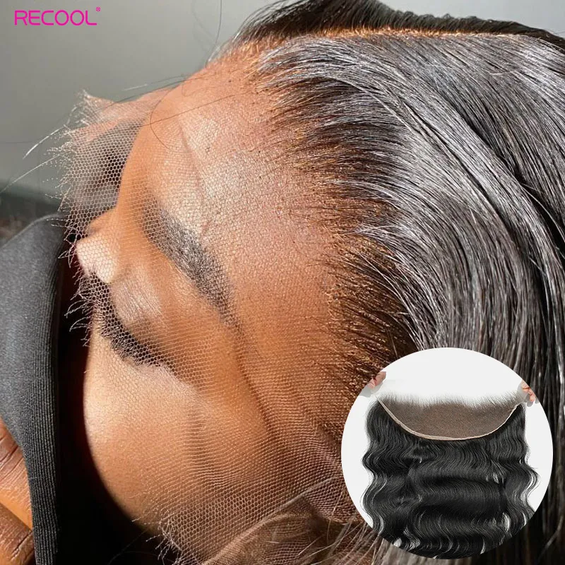 Skinmelt Real HD Lace 13x4 Frontal Closure 1 PCS Straight/Body Wave Human Hair
