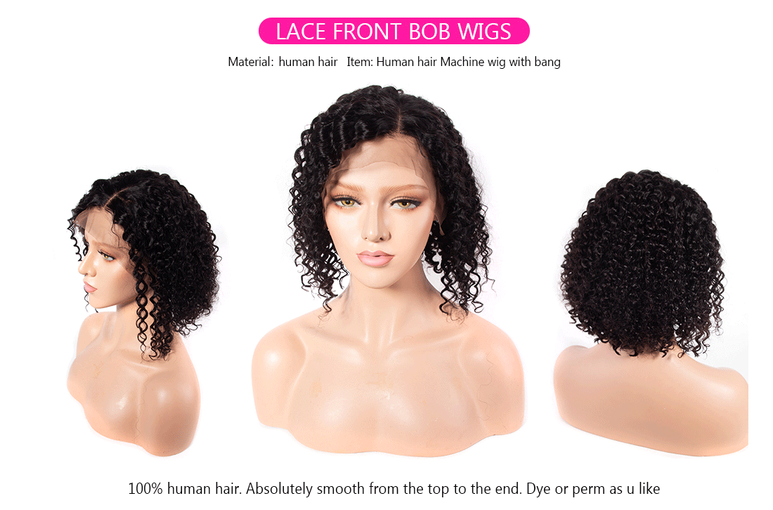 bob lace front wig
