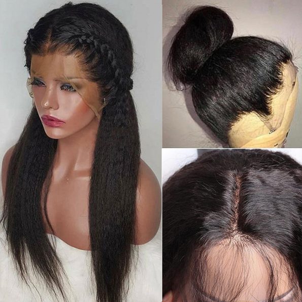 13x4 kinky straight wig