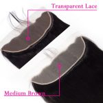 13x4 transparent lace closure 3