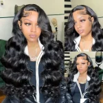 body wave human hair wig (3)