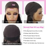 HD deep wave lace wig