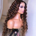 water wave highlight wig