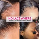 HD lace closure wig straight hair