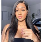 straight HD 13×4 lace front wig
