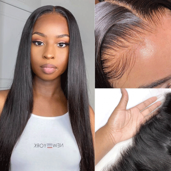 HD lace wig straight hair (1)