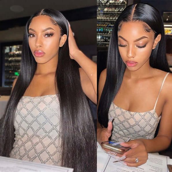 HD lace wig straight hair