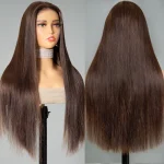 brown color lace wig