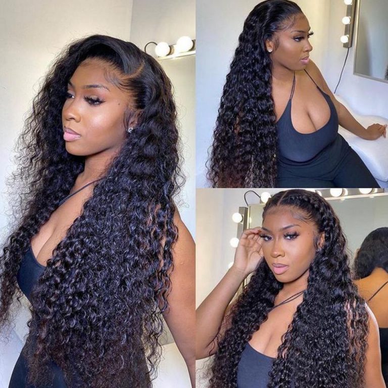 Deep Wave Glueless 13x4 HD Lace Front Wig| Recool Hair