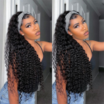 deep wave headband wig